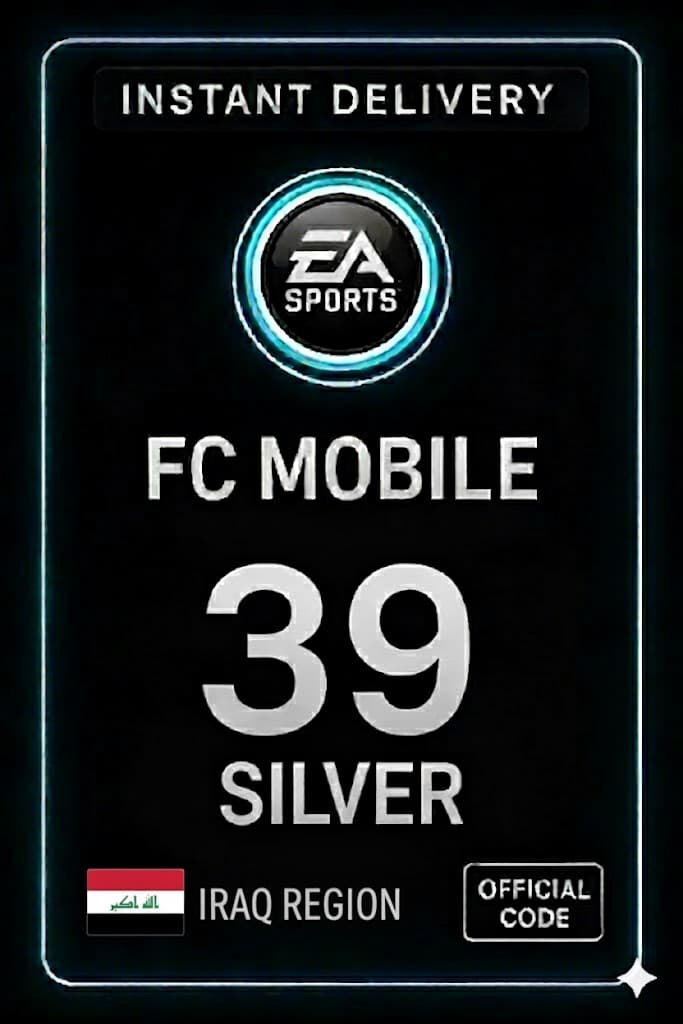 FC Mobile 39 Gümüş Hədiyyə Kartı - İraq