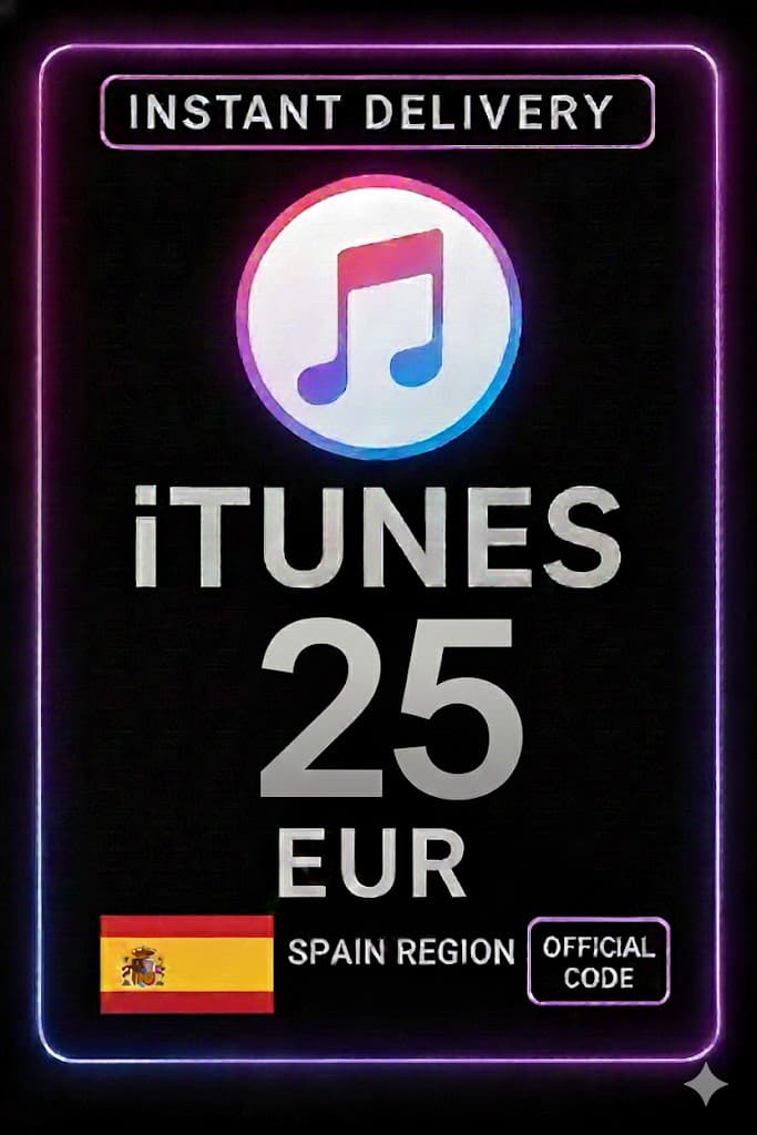 iTunes Gift Card Ισπανία €25 (ES)