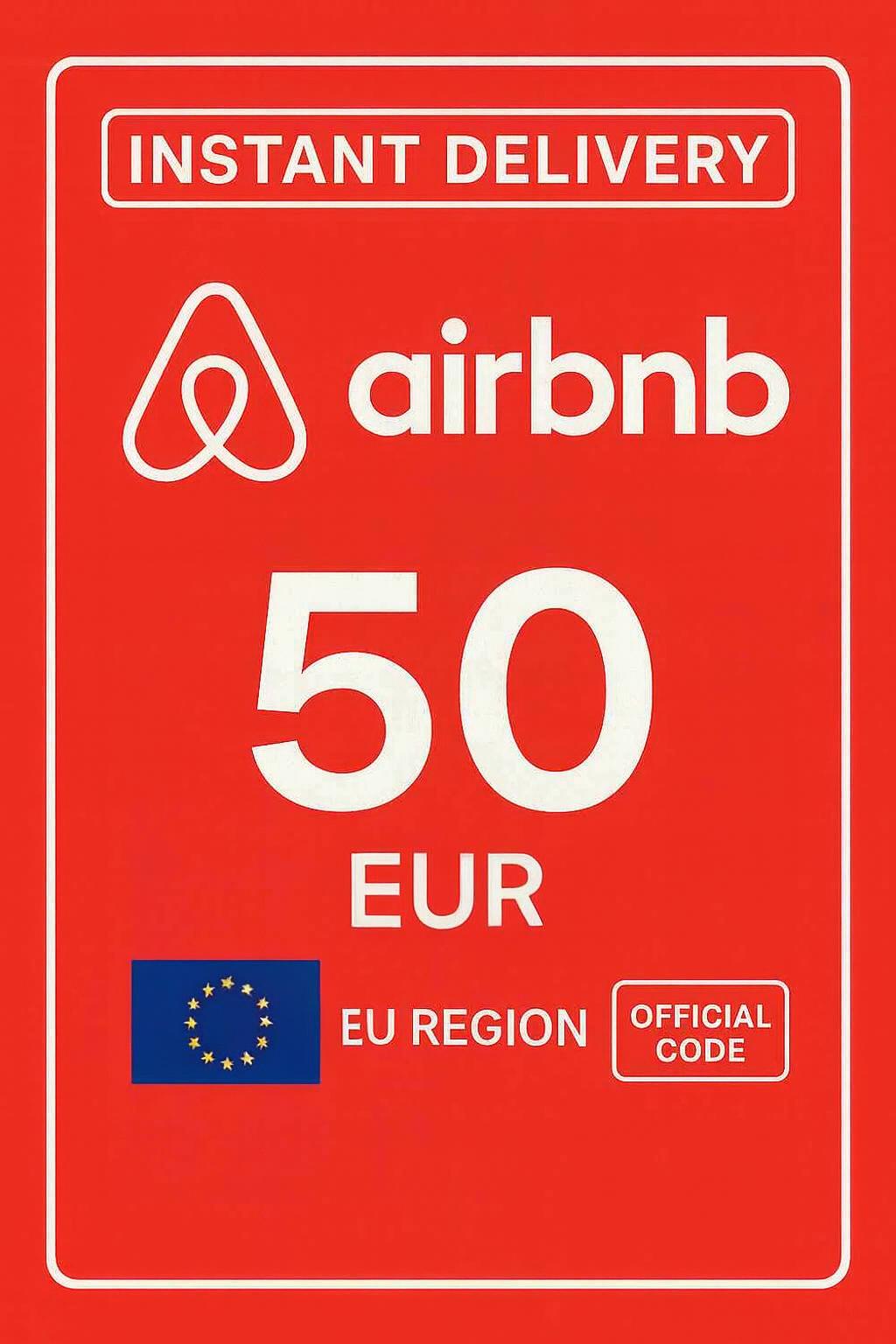 Airbnb Gift Card - 50 EUR