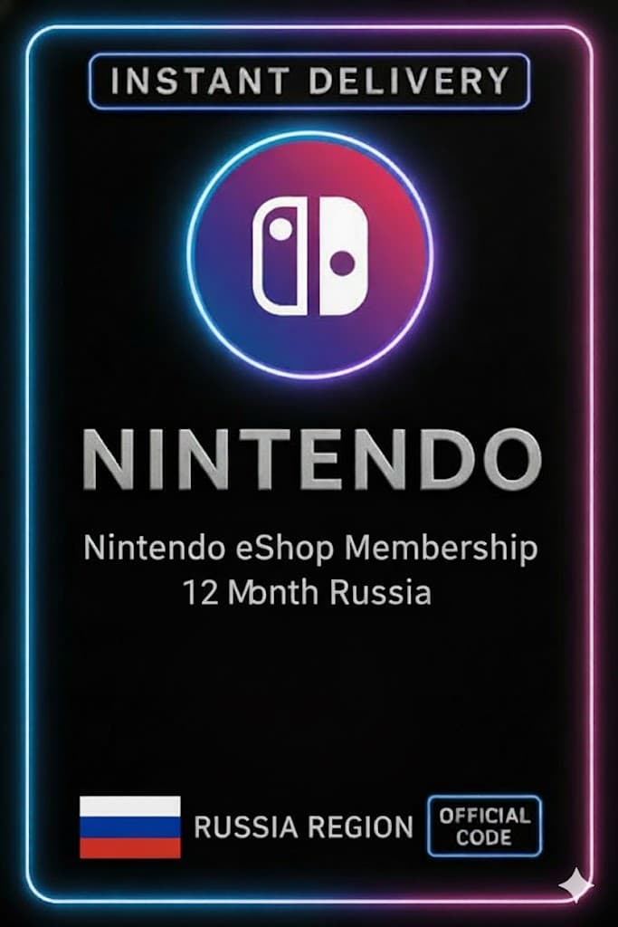 Nintendo eShop Membership - 12 Month Russia