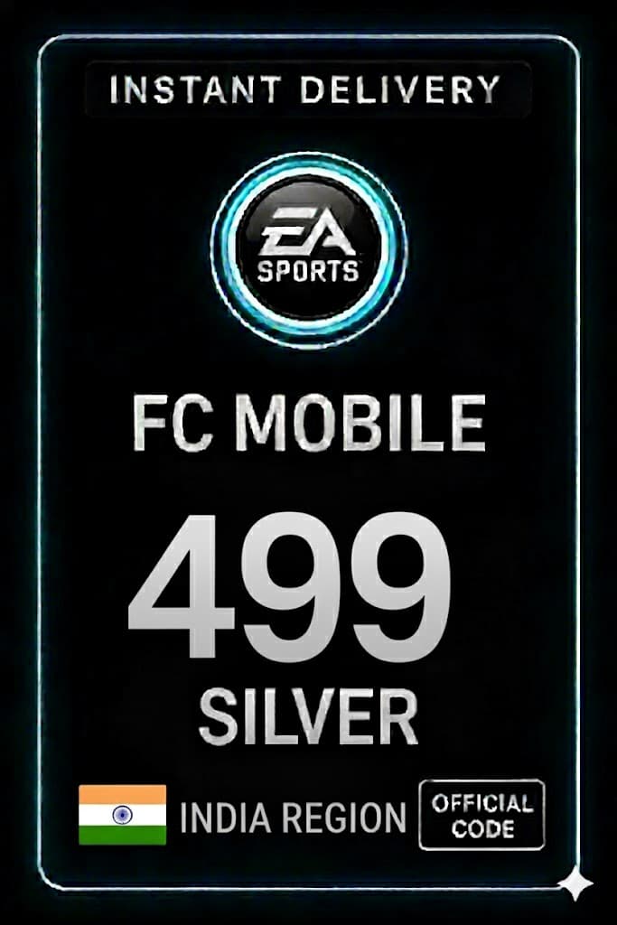 FC Mobile 499 Sidabras Dovanų Kortelė - Indija