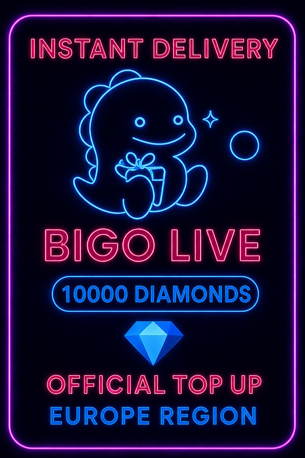 Bigo Live - 10000 Diamonds (Top-Up) (EU)