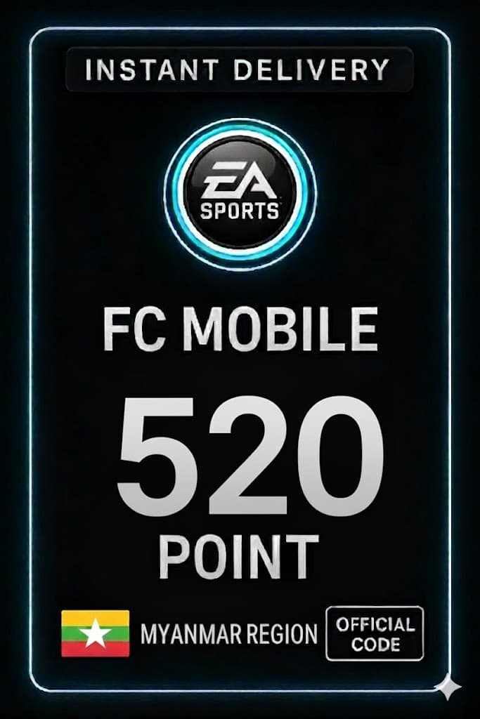 FC Mobile 520 Pont Ajándékkártya - Mianmar