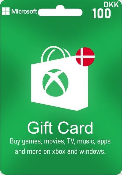 XBOX Live Card Denmark - 100 DKK