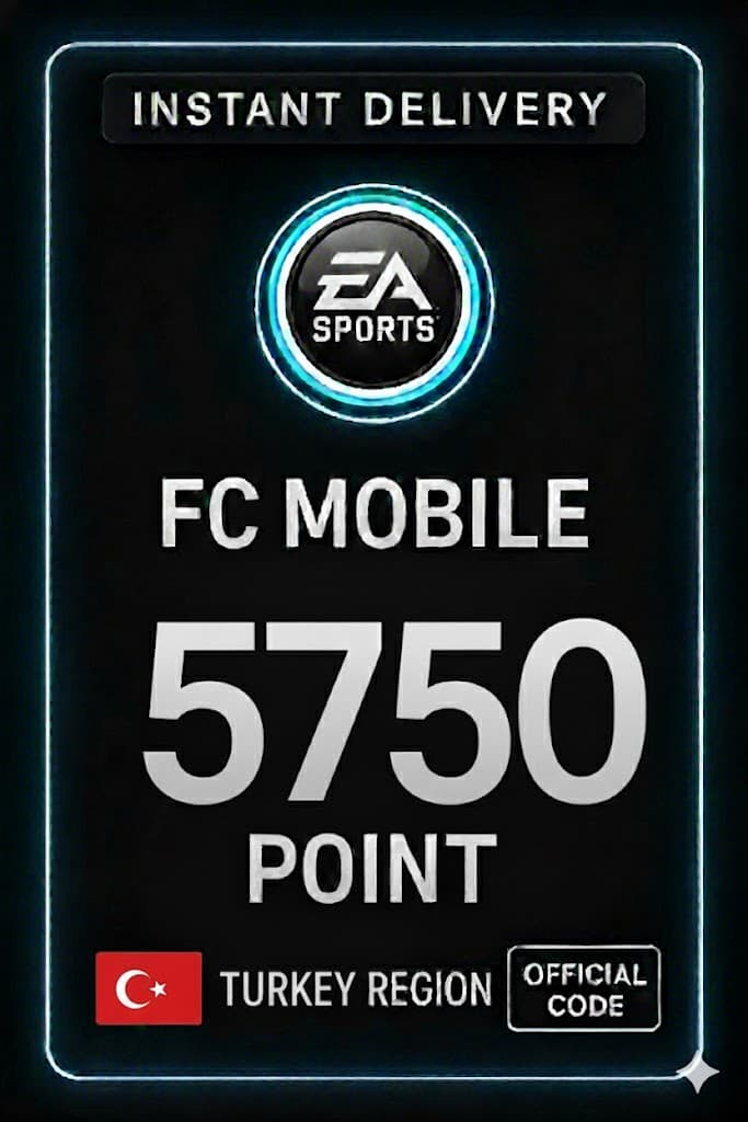 FC Mobile 5750 միավոր Նվեր Քարտ - Թուրքիա
