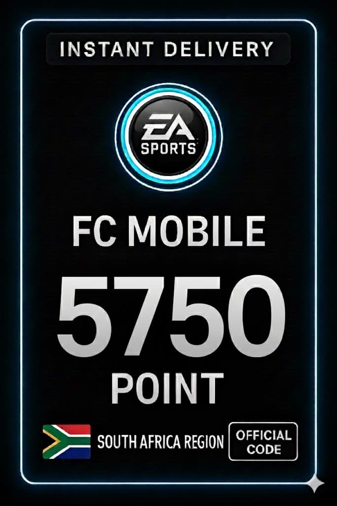 FC Mobile 5750 Πόντοι Δωροκάρτα - Νότια Αφρική