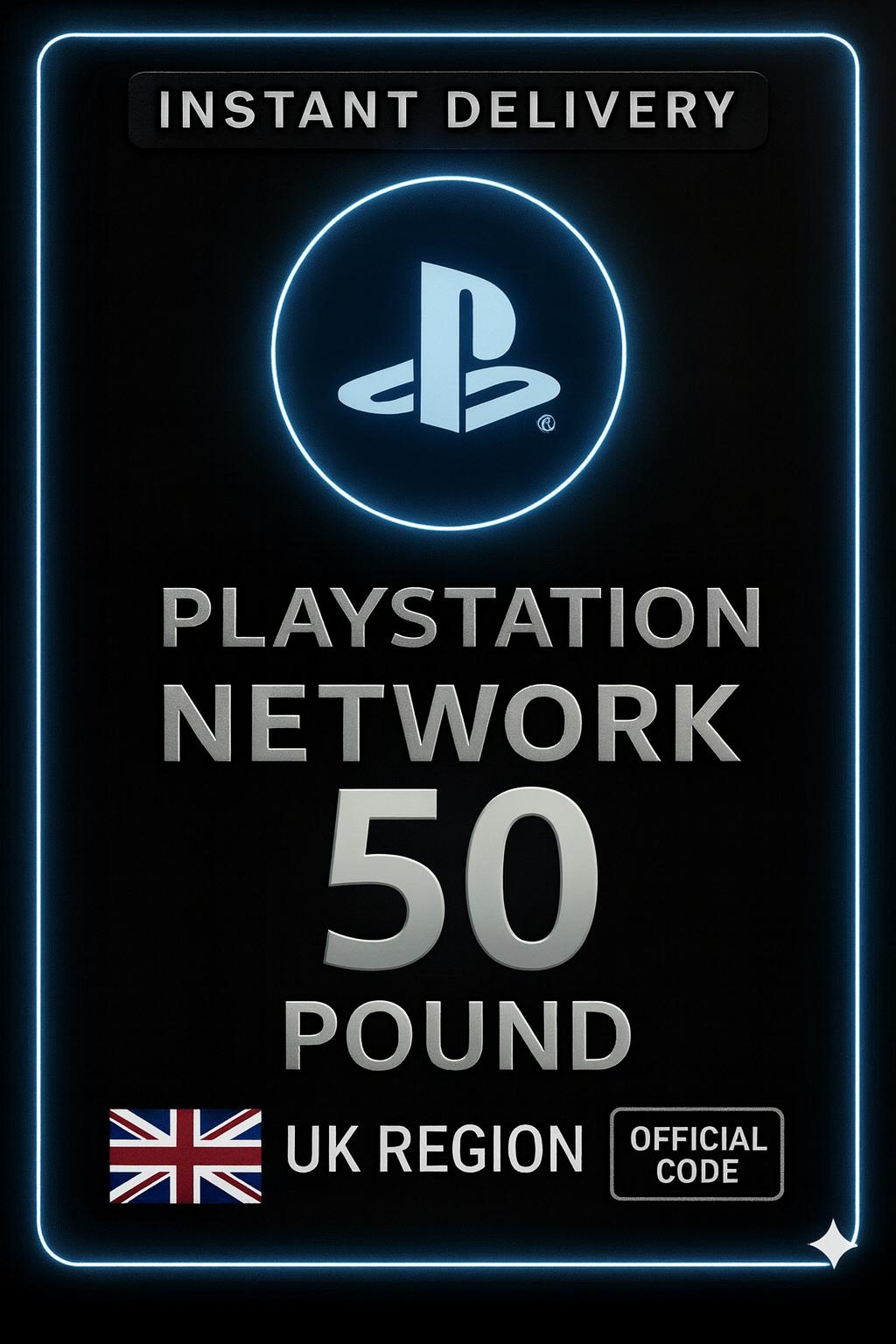 Playstation PSN Card 50 Pound