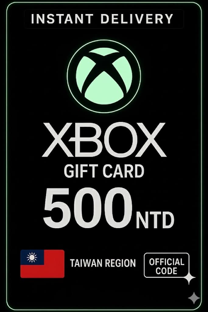 Tarjeta de regalo Xbox Live 500 NTD