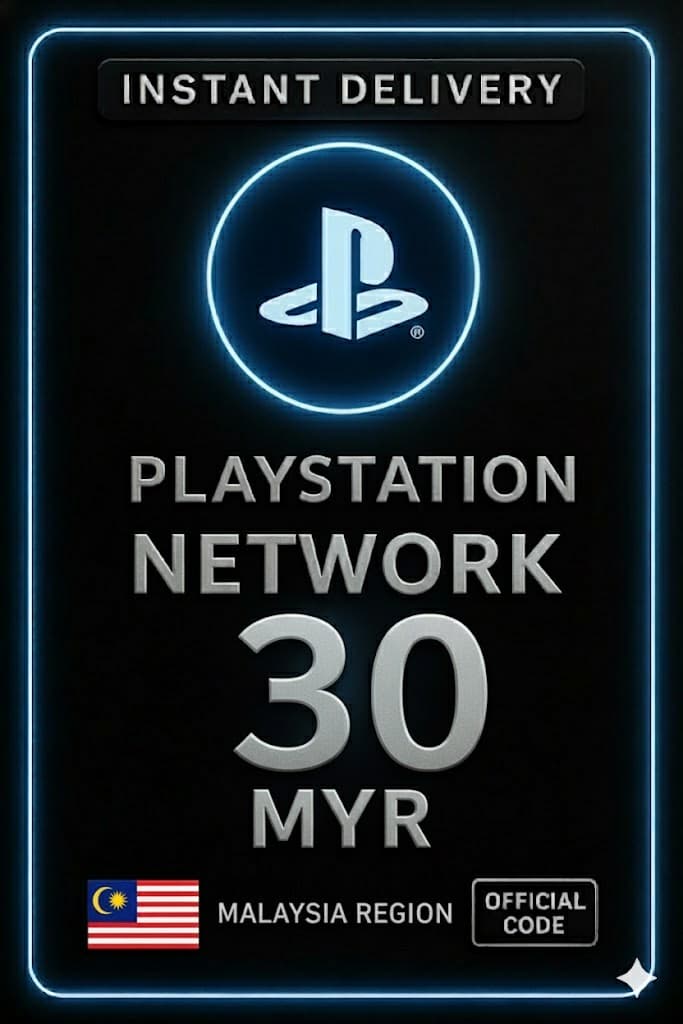 PSN kort RM30 MY