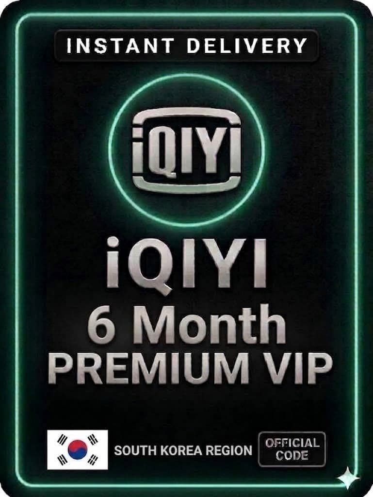 iQIYI 6 Month Premium VIP South Korea