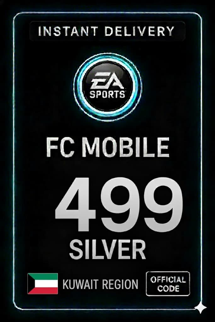FC Mobile 499 Күміс Сыйлық картасы - Кувейт