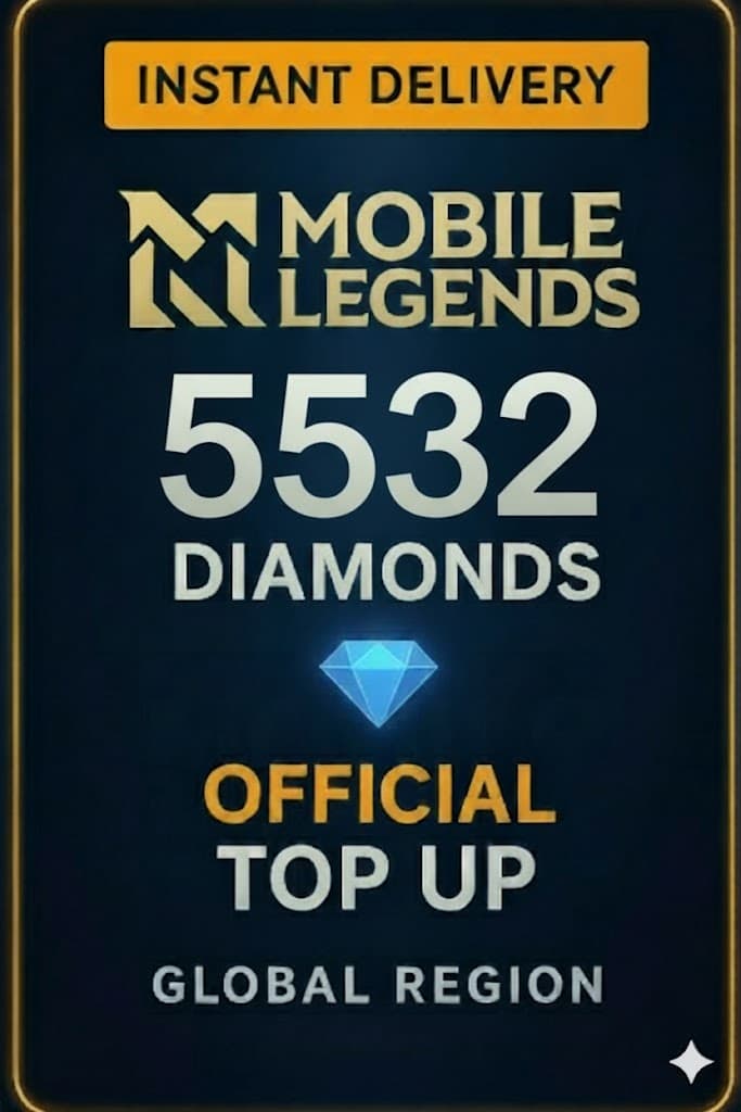 Mobile Legends - 5532 Diamonds Top Up