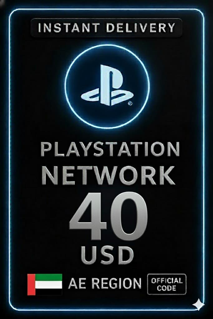 PSN kart 40 USD AE