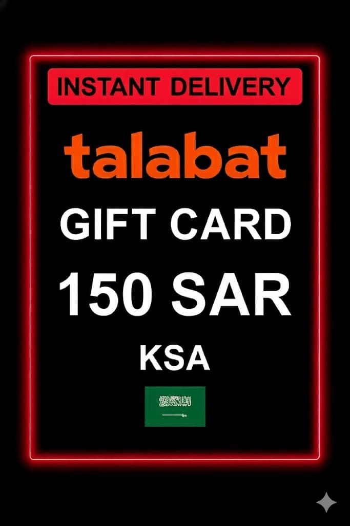 Talabat Gift Card KSA - 150 SAR