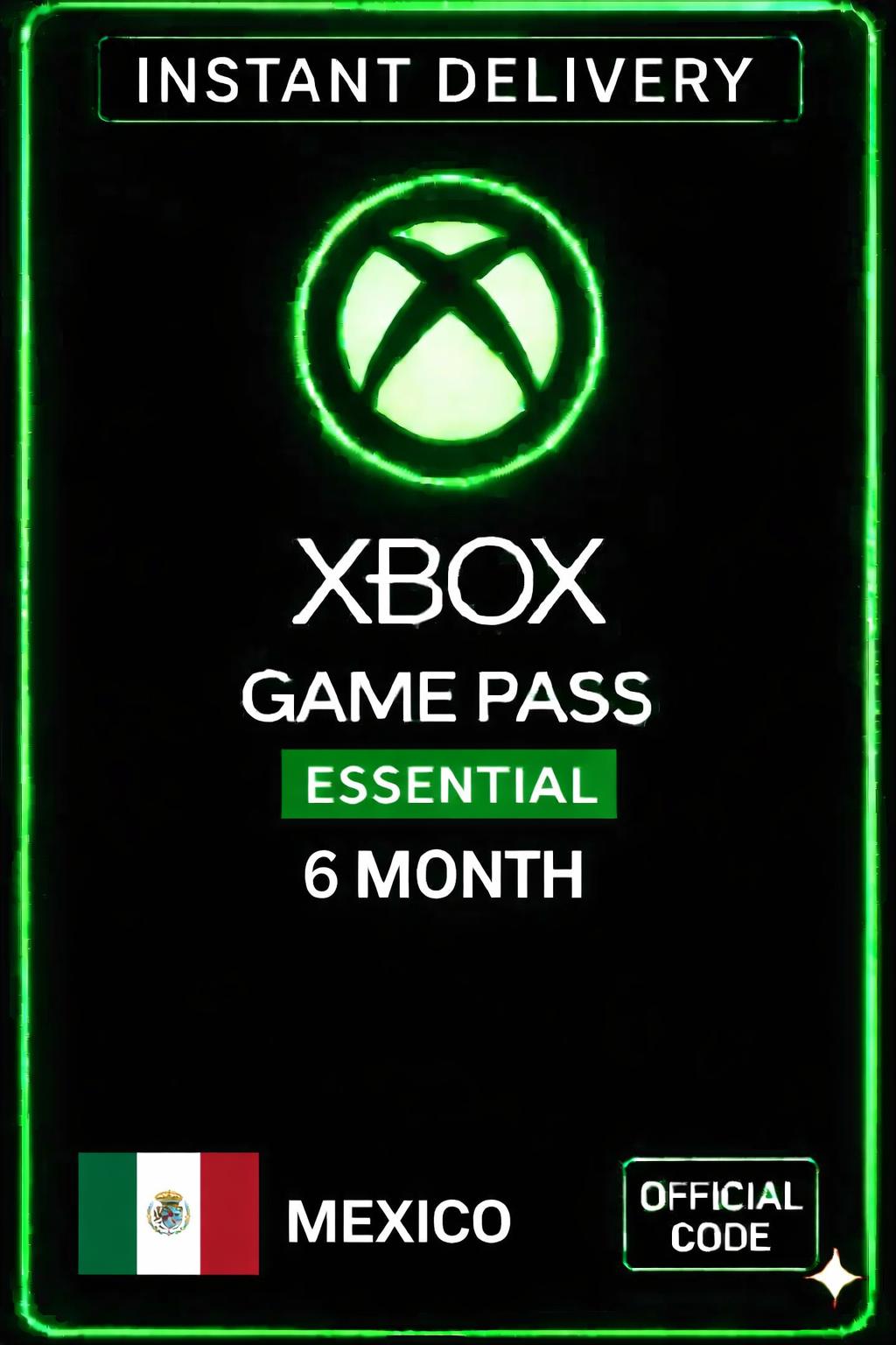 Xbox Game Pass Essential 6 Month - Mexico