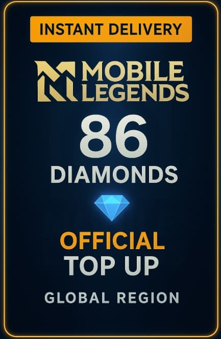 Mobile Legends - 86 Diamonds Top Up