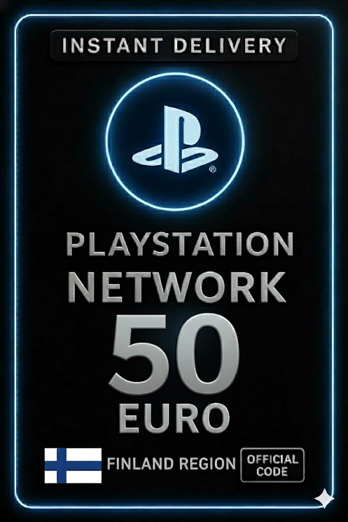 PSN korta Finnlandi - FI 50€