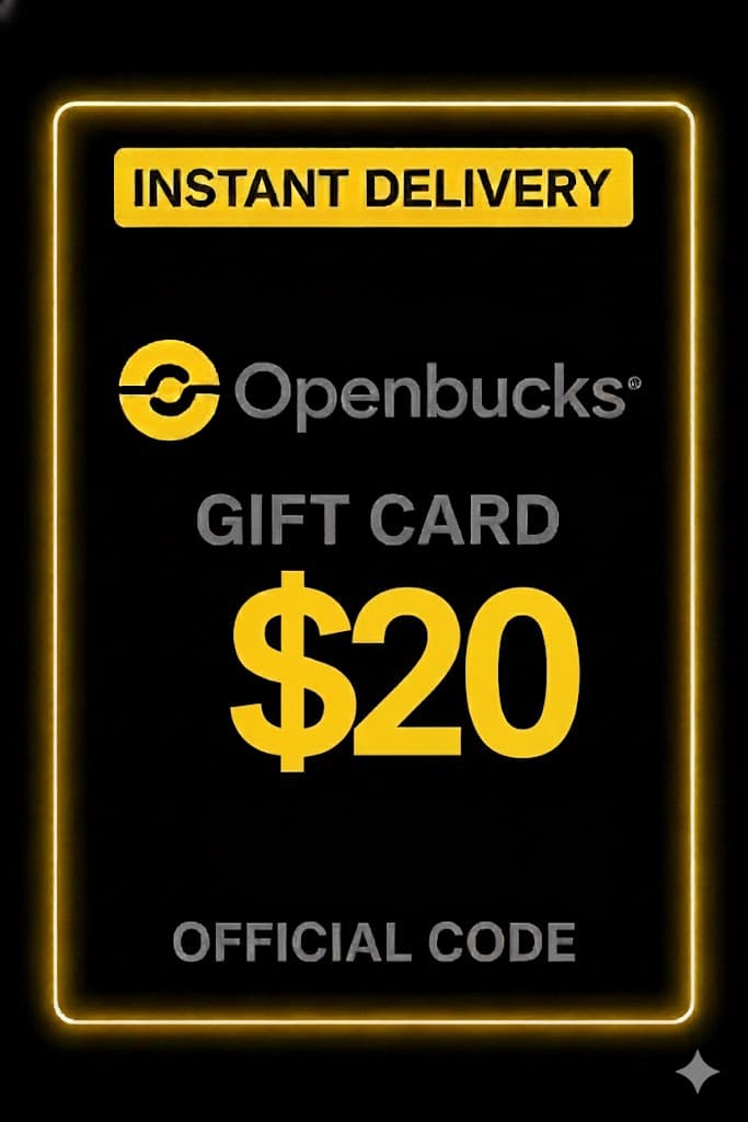 Openbucks Ajándék Kártya 20$