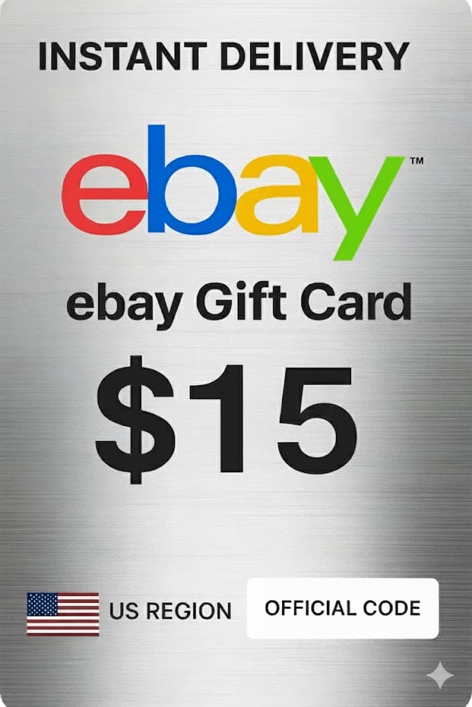 Κάρτα Δώρου eBay ΗΠΑ 15 $