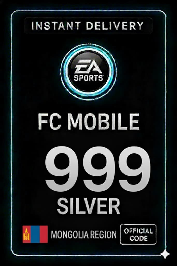 FC Mobile 999 Srebro Karta Podarunkowa - Mongolia