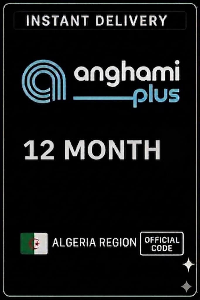 Anghami Plus 12 Mánuðir - (Algería)