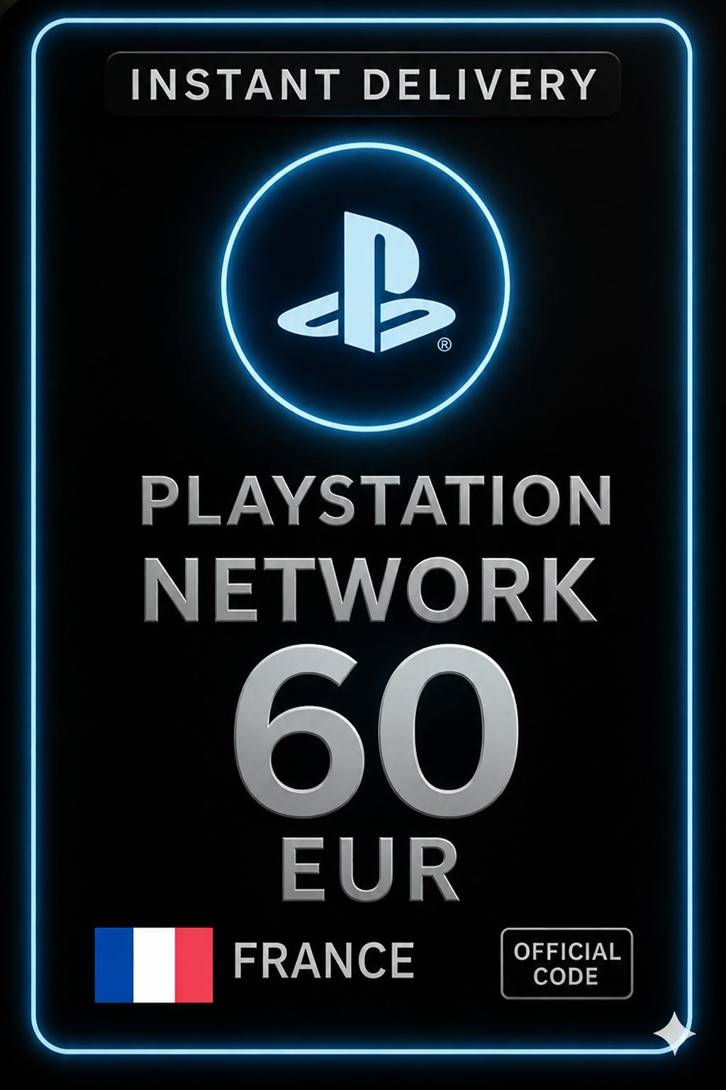 Playstation Gift Card France - 60€ (FR)