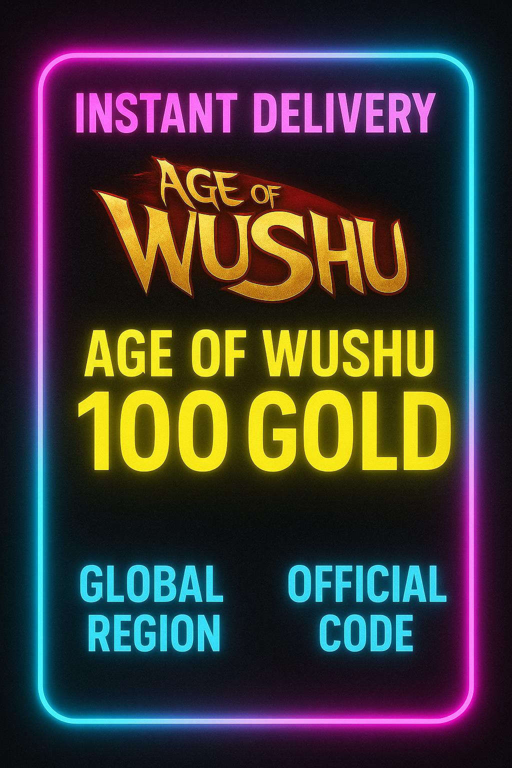 Age Of Wushu 100 Gold