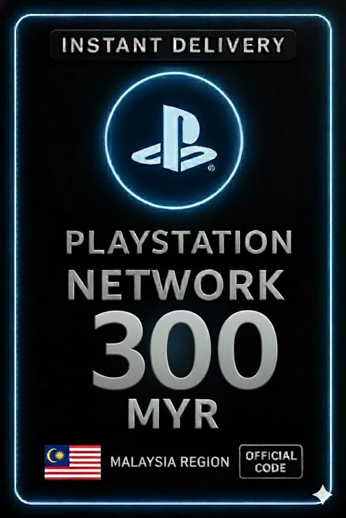 PSN kort RM300 (MY)