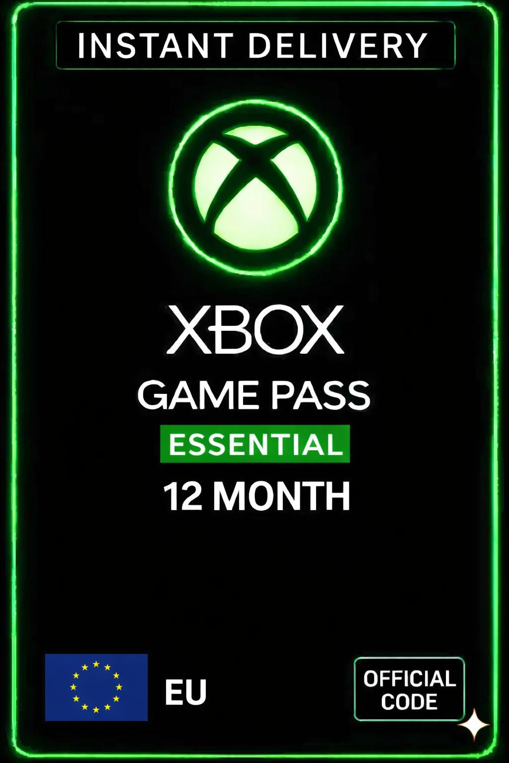 Xbox Game Pass Essential 12 Month (EU)