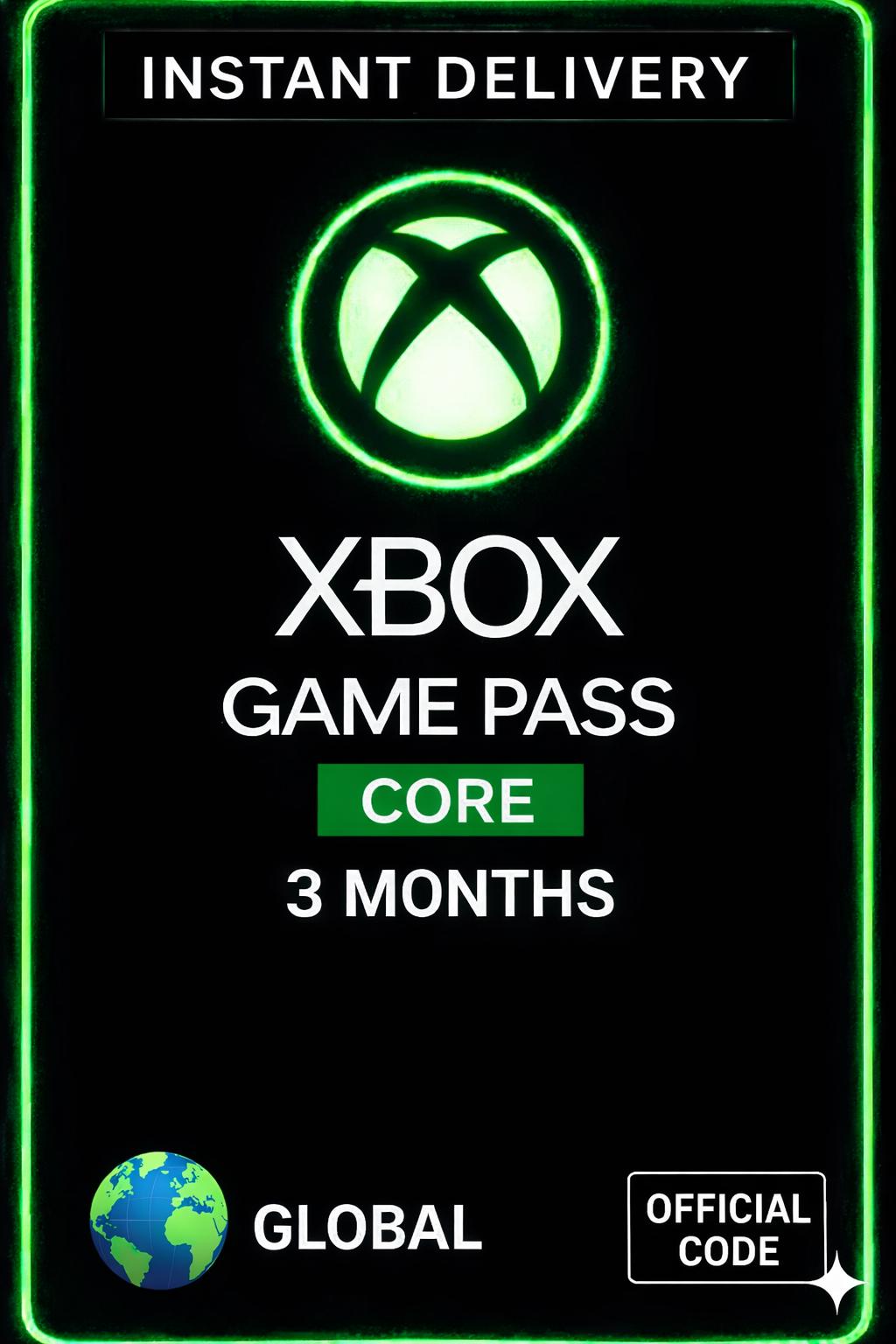 Xbox Game Pass Core 3 Month - GLOBAL