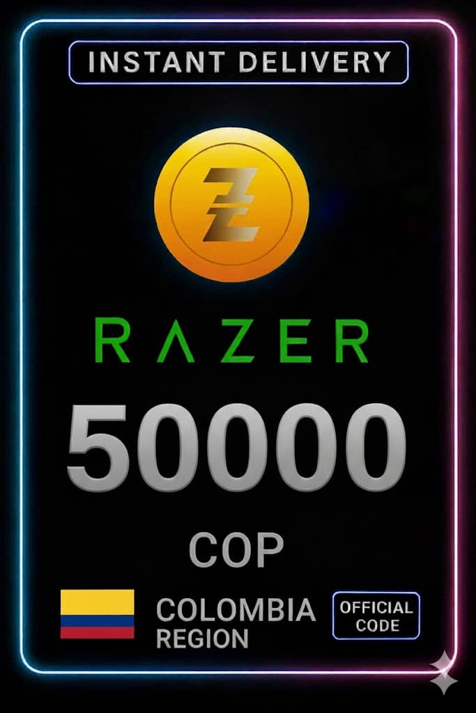 Razer Gold Κολομβία 50000COP