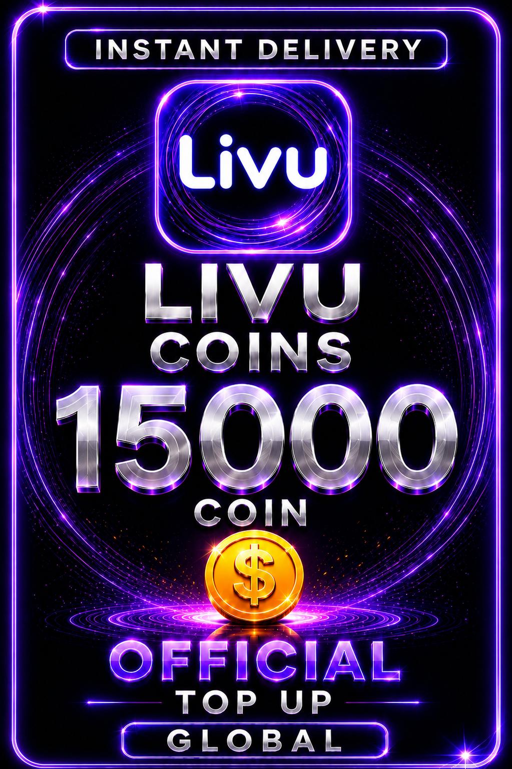 LivU - 15000 Coins Top Up (Global)