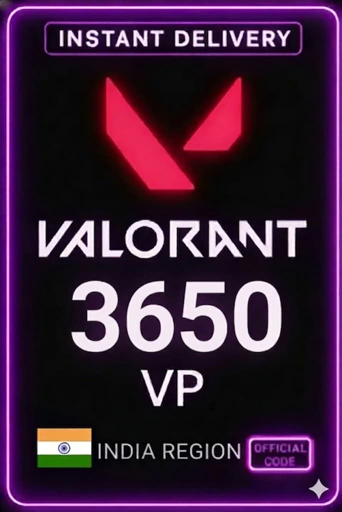 Valorant 3650 Points (India)