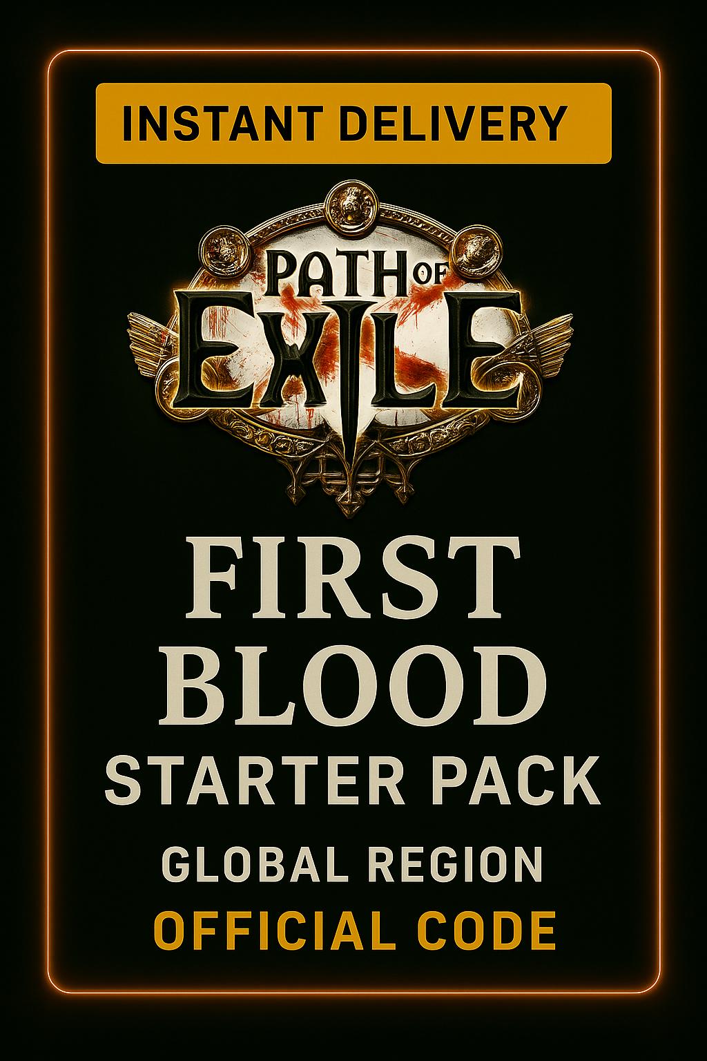 Path Of Exile Första Blod Startpaket