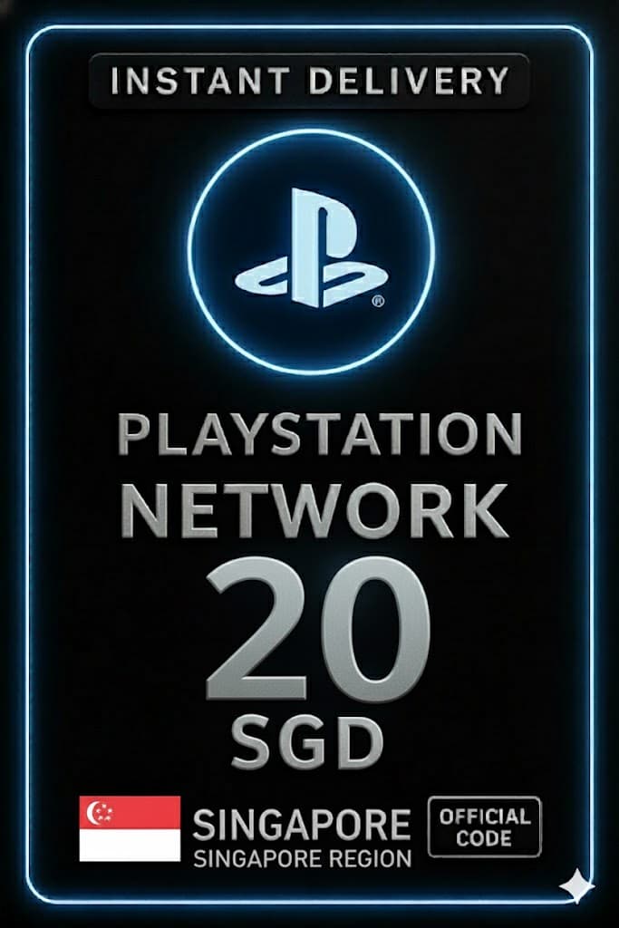 PSN kort 20 SGD SG