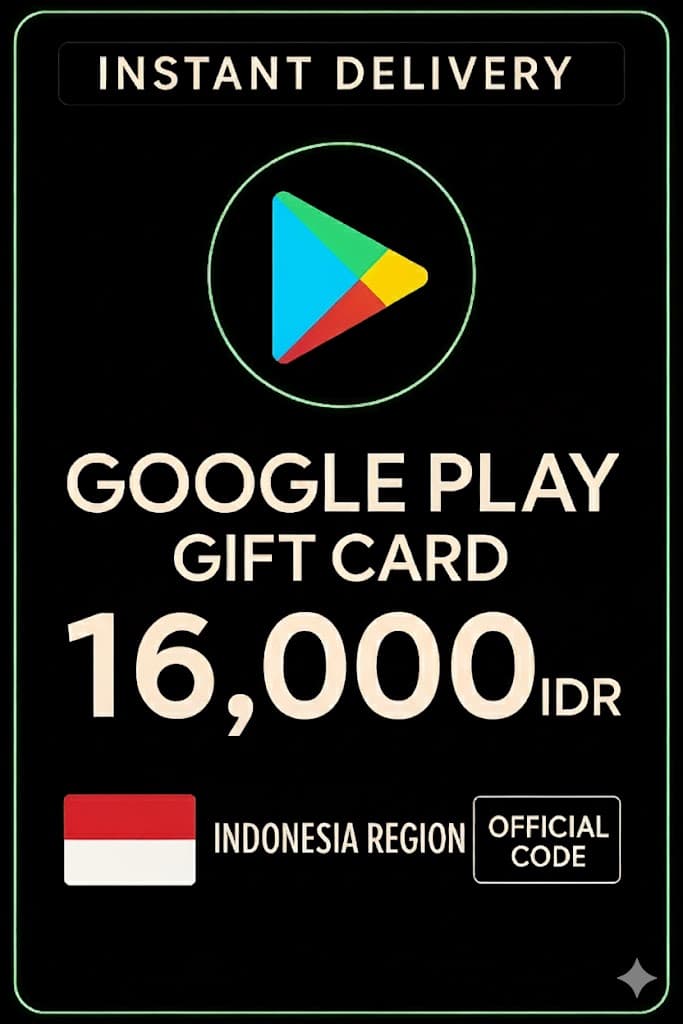 Google Play Gift Card - Indonesia IDR 16.000
