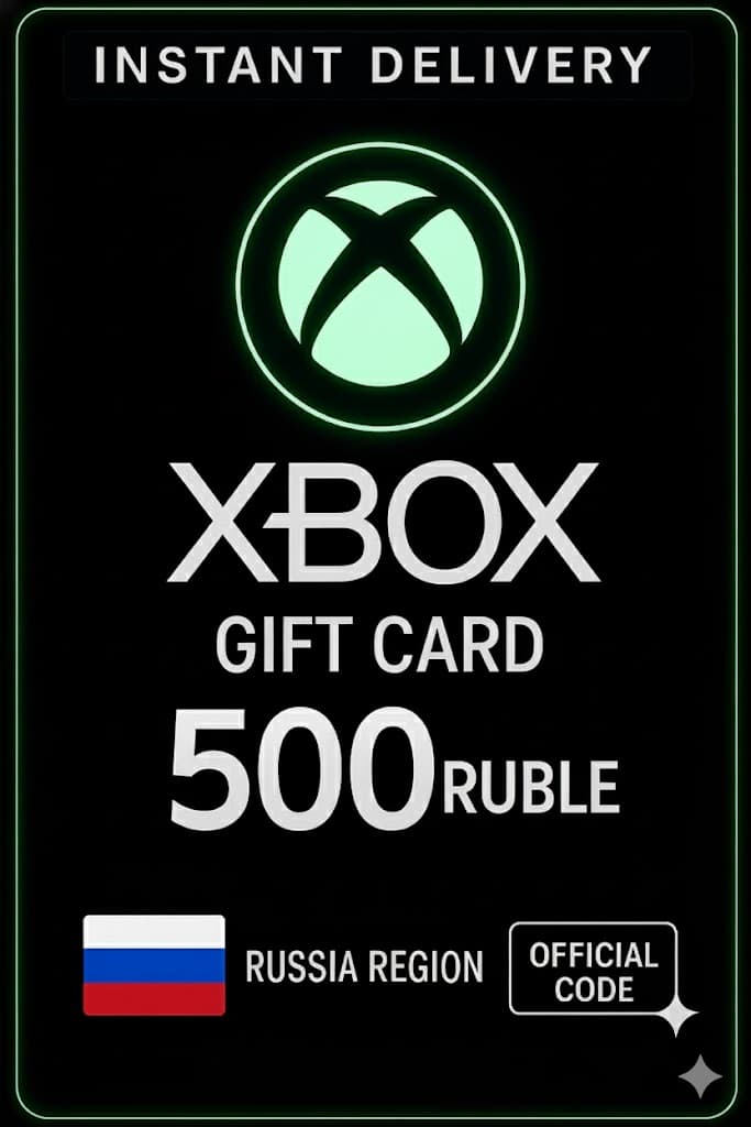 Xbox Live Δωροκάρτα 500 ρουβλίων
