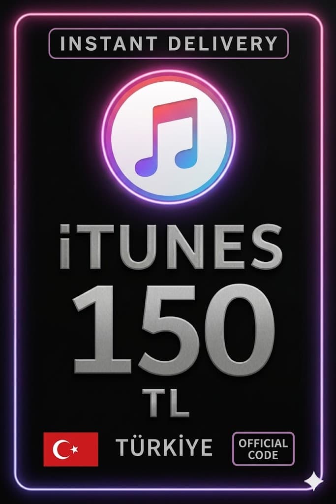 iTunes Hediye Kartı 150 TL Bakiye