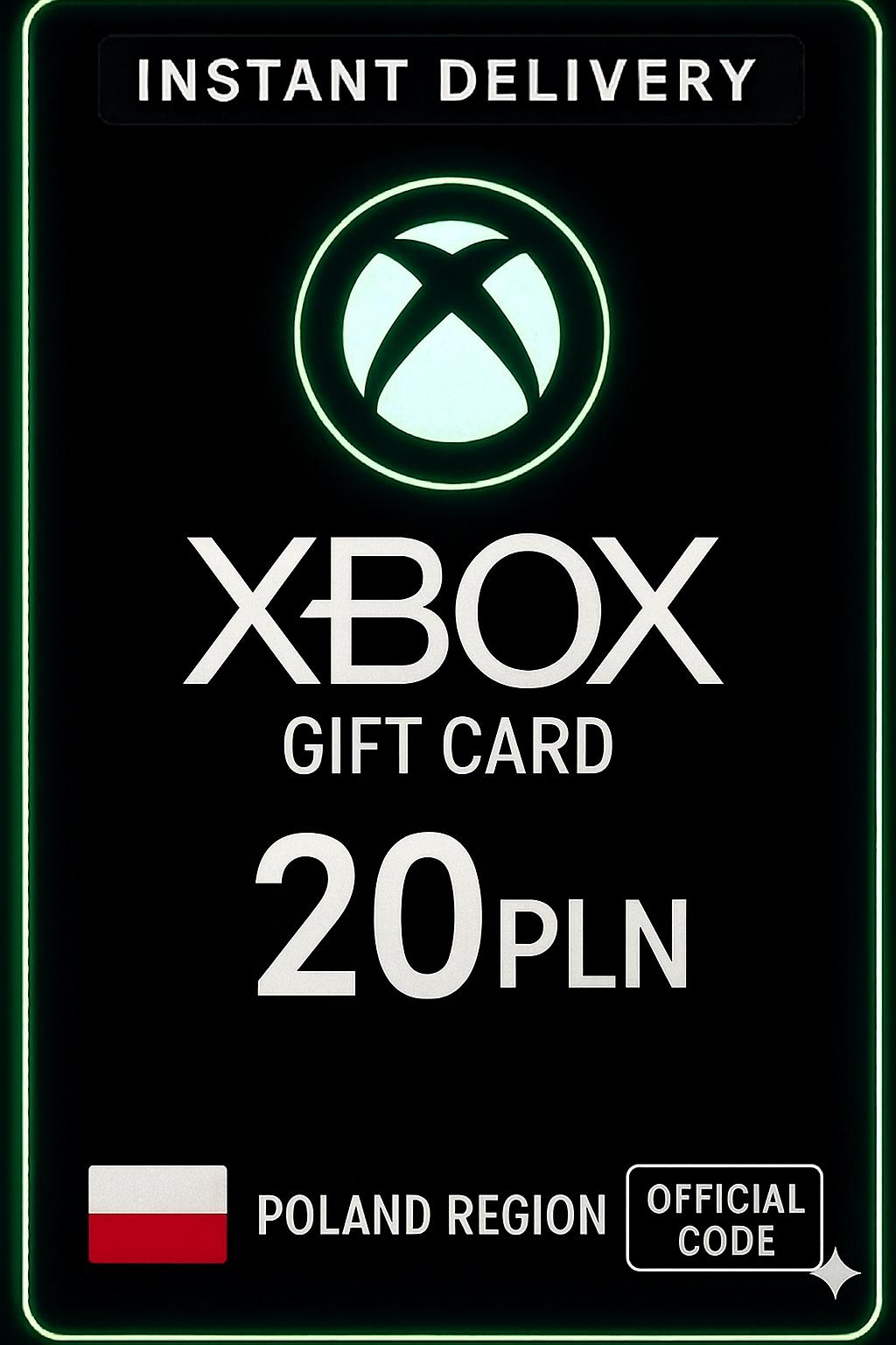 XBox Live Gift Card Poland - 20 PLN
