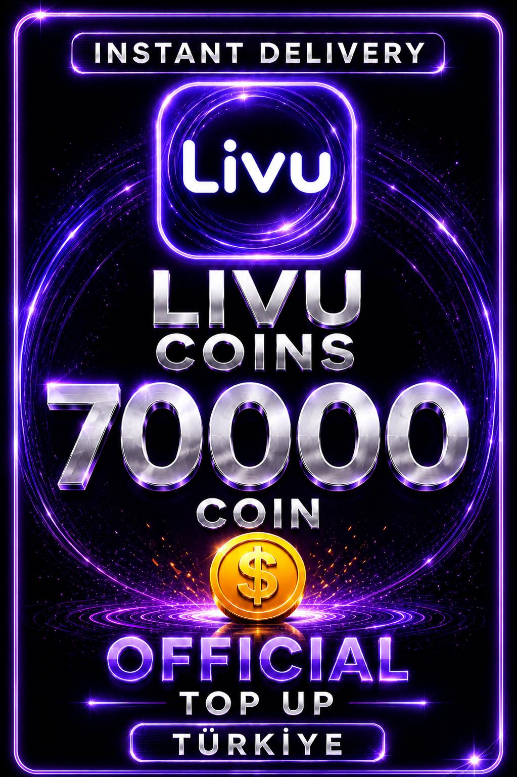 LivU - 70000 Coins Top Up (Turkey)