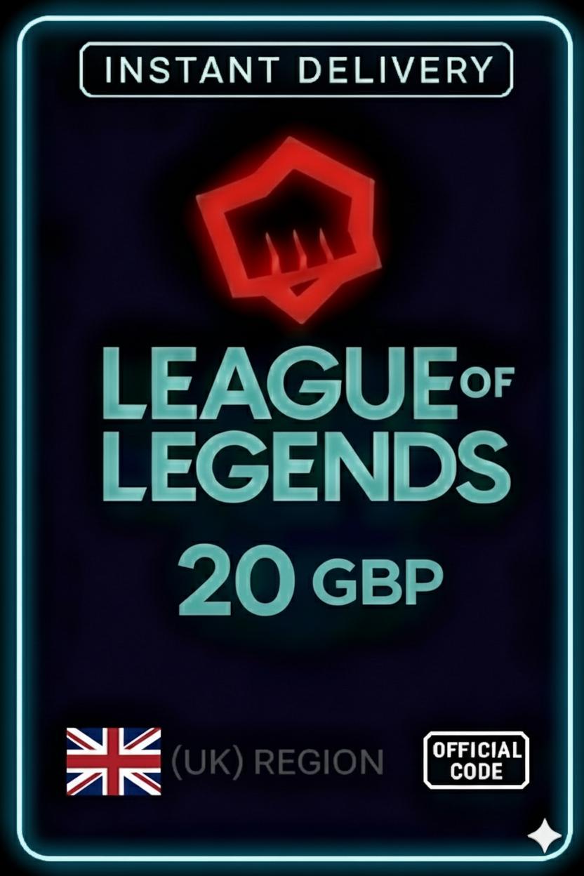 Riot Points 15 GBP (Vương quốc Anh)