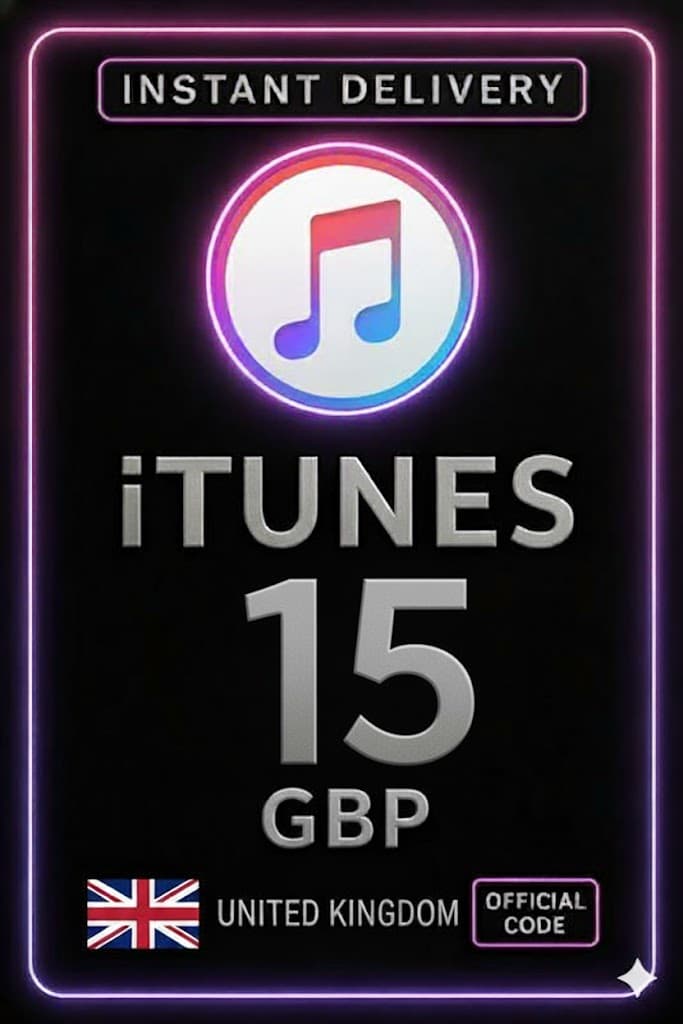 iTunes Gift Card GBP £15