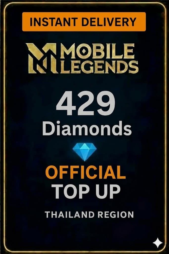Mobile Legends - 429 Diamonds Top-Up (Thailand)