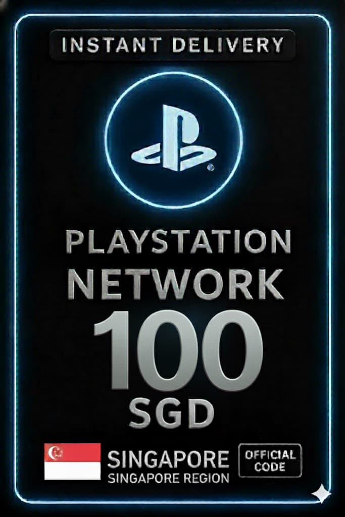 PSN kort 100 SGD SG