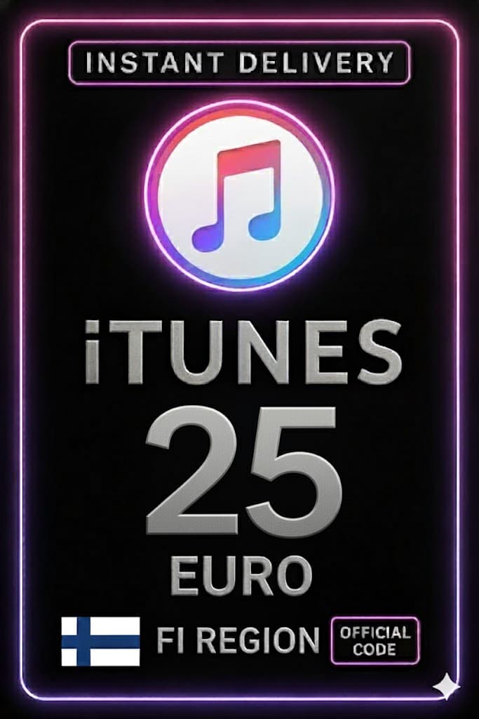 iTunes Gift Card 25 € Finland