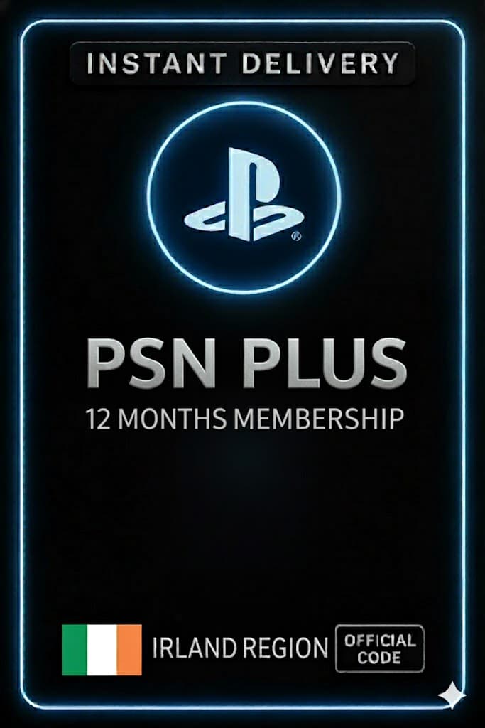 PSN Plus 12 Months Membership IE