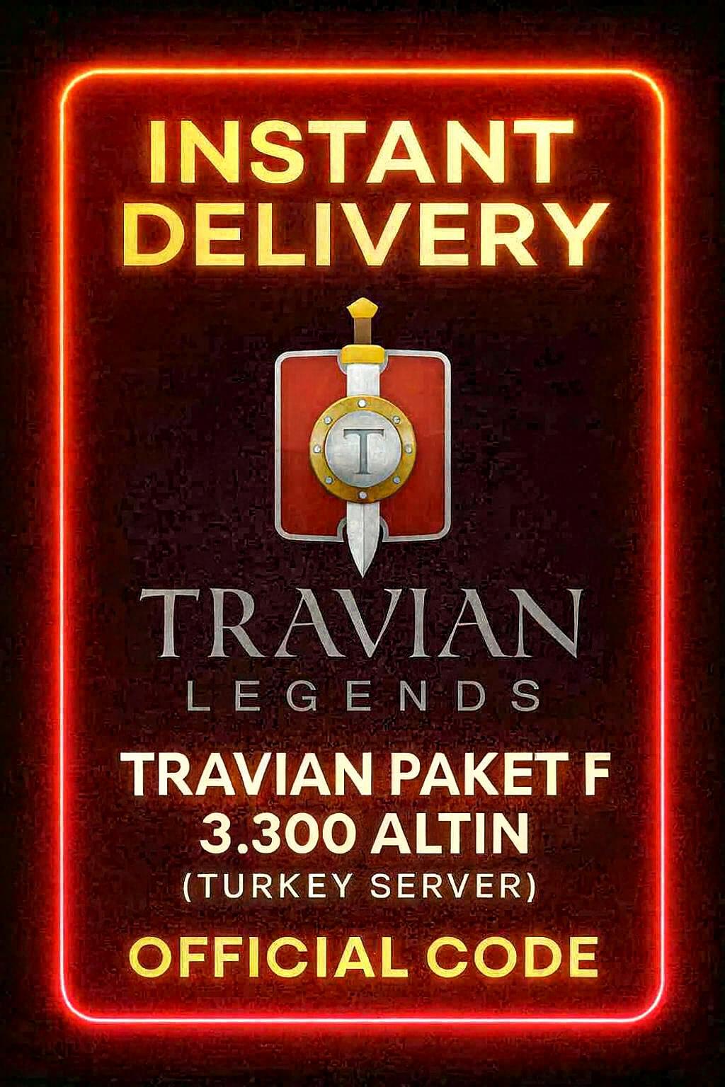 Travian Paket F - 3750 Altın (Turkey Server)