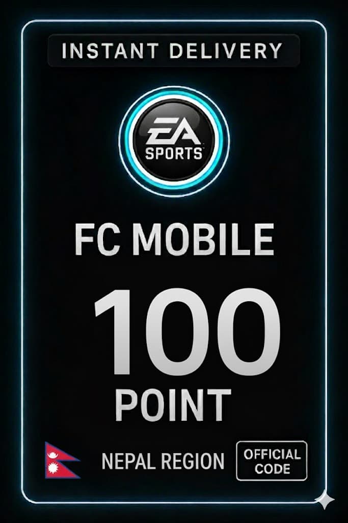 FC 모바일 100 포인트 기프트 카드 - 네팔