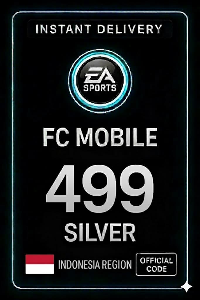 FC Mobile 499 Ezüst Ajándékkártya - Indonézia