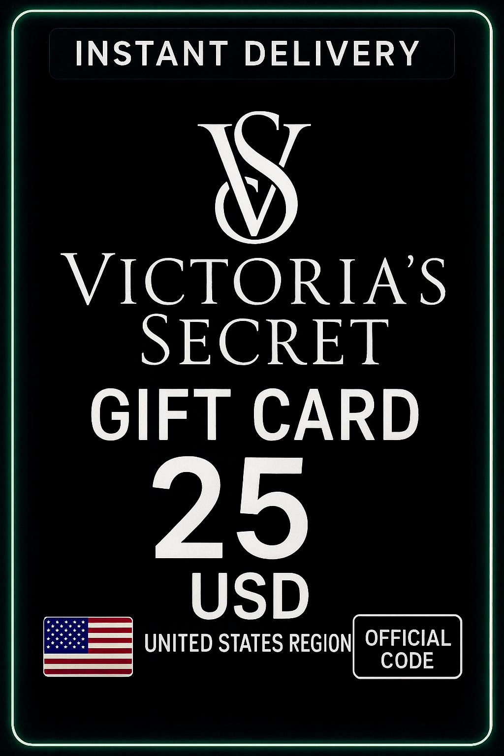 Victoria's Secret 25 USD Gift Card